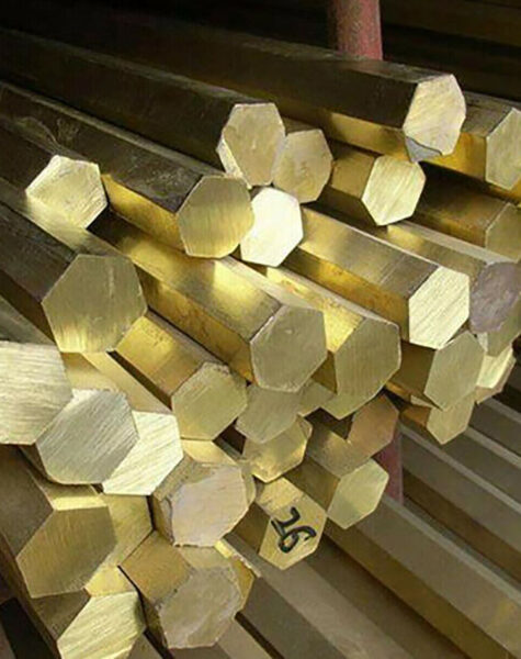 HM0064 COPPER HEX BARS