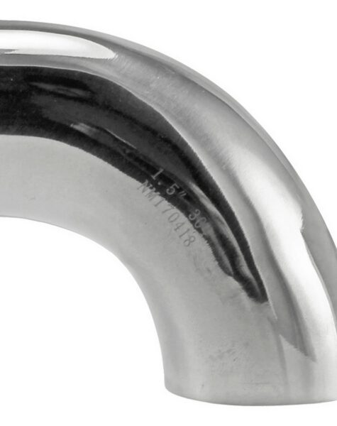 HM0086 STAINLESS STEEL 90 DEGREE ELBOW