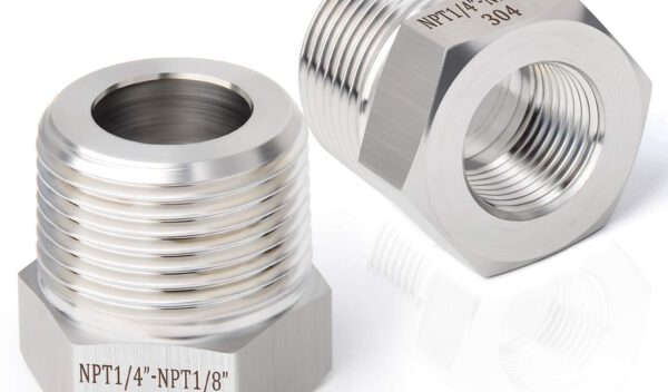 HM0134 STAINLESS STEEL REDUCING HEX COUPLING5 HM0134 STAINLESS STEEL REDUCING HEX COUPLING5