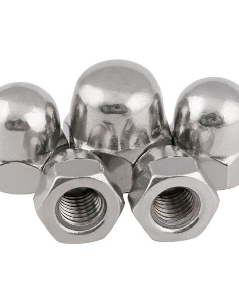 HM0151 STAINLESS STEEL DOME CAP NUTS4