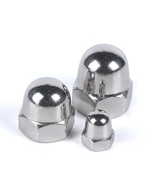 HM0151 STAINLESS STEEL DOME CAP NUTS6