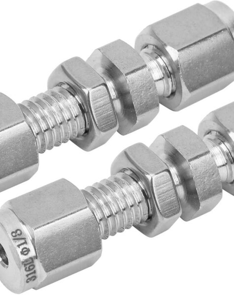 STAINLESS STEEL BULKHEAD MALE CONNECTOR