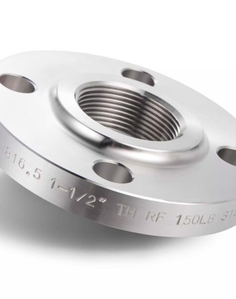 STAINLESS STEEL THREADED FIANGE2